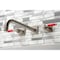 Kingston Brass KS6058DKL Wall Mount Tub Faucet, Brushed Nickel KS6058DKL - alternate 3